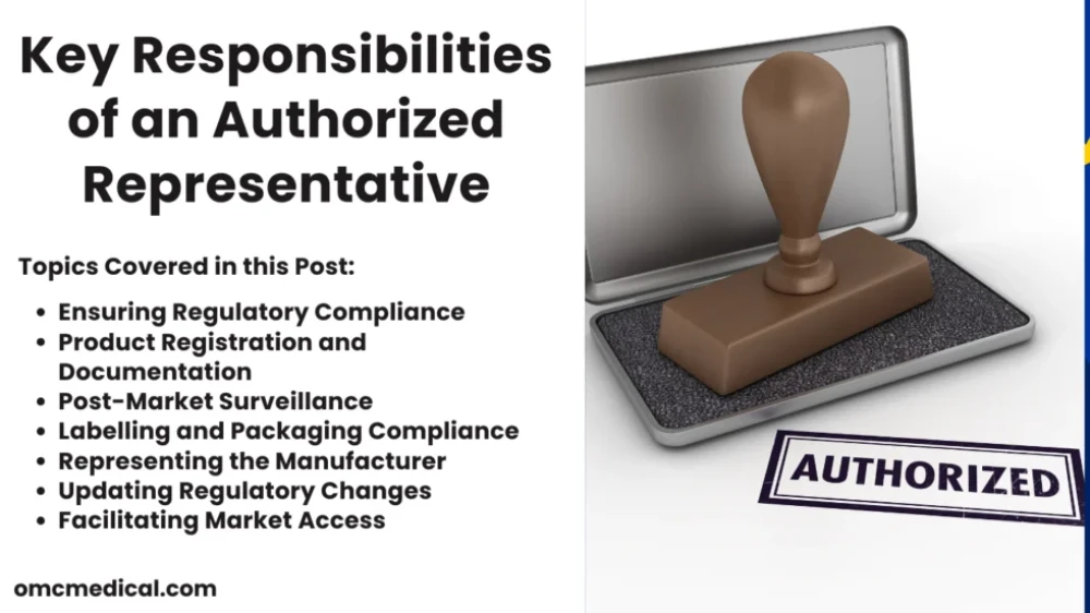 Understanding the Key Responsibilities of an Authorized Representative in the Medical Device Industry
