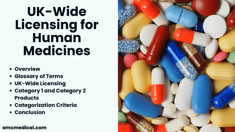 UK-Wide Licensing for Human Medicines