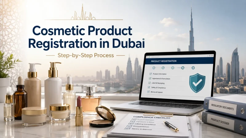Cosmetic Product Registration in Dubai: Step-by-Step Process  