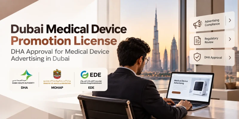 Medical Device Promotion & Advertisement License in Dubai (DHA Approval)