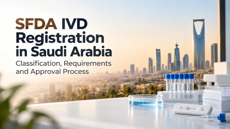 IVD Registration in Saudi Arabia: SFDA Requirements for Diagnostic Devices