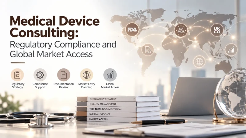 Medical Device Consulting: Regulatory Compliance and Global Market Access
