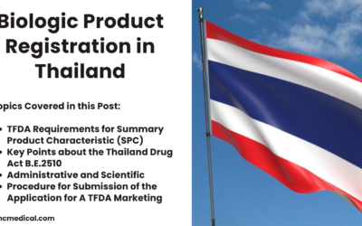 Navigating Biologic Product Registration in Thailand: TFDA Requirements, Procedures, and Validation Process