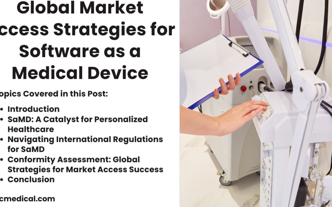 Global Market Access Strategies for Software as a Medical Device (SaMD)
