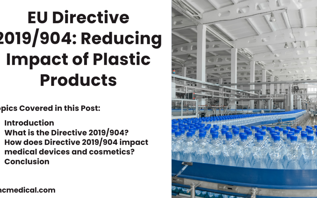 Directive (EU) 2019/904 on the reduction of the Impact of certain Plastic Products on the Environment