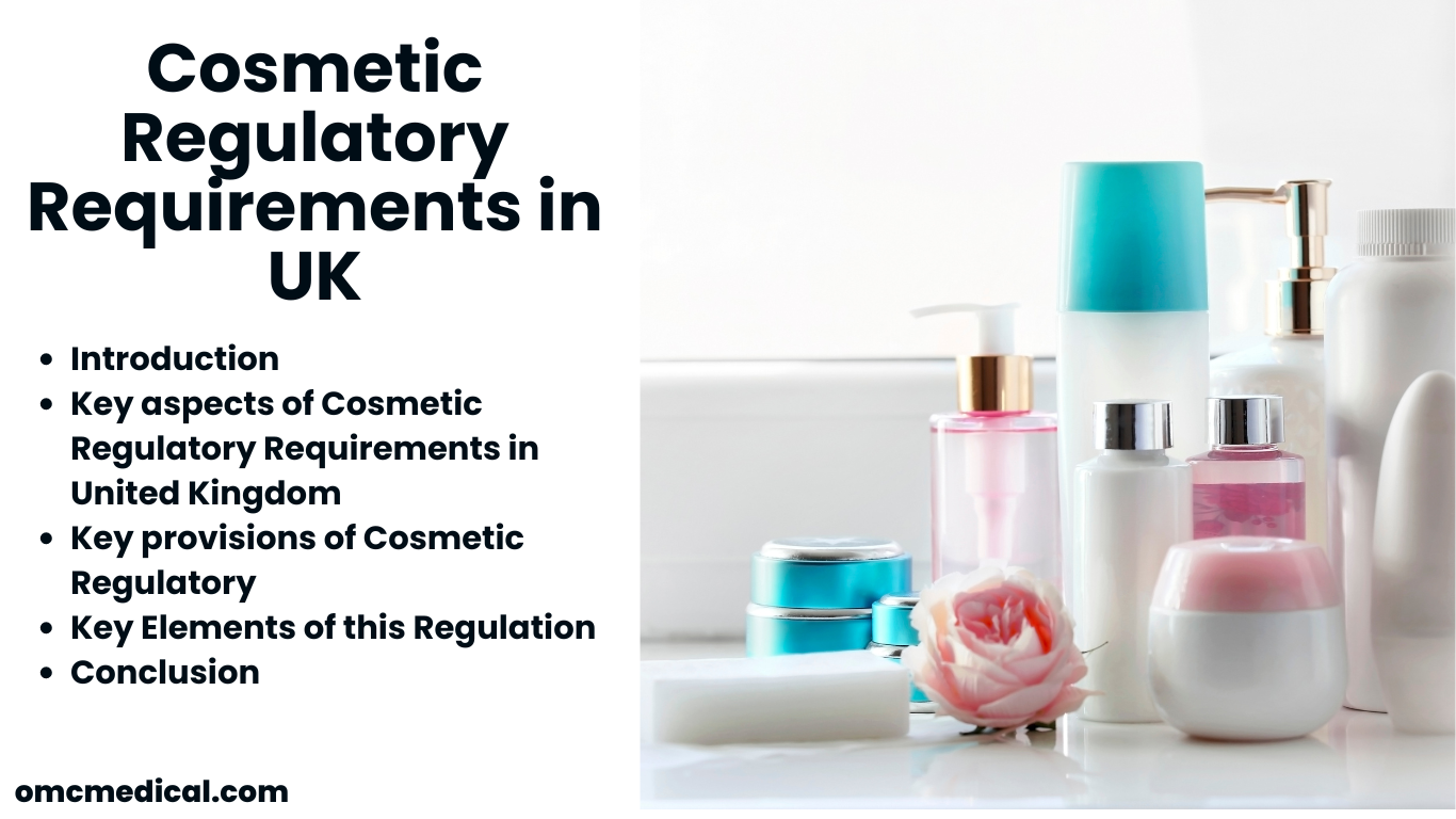 cosmetic regulatory requirements in UK