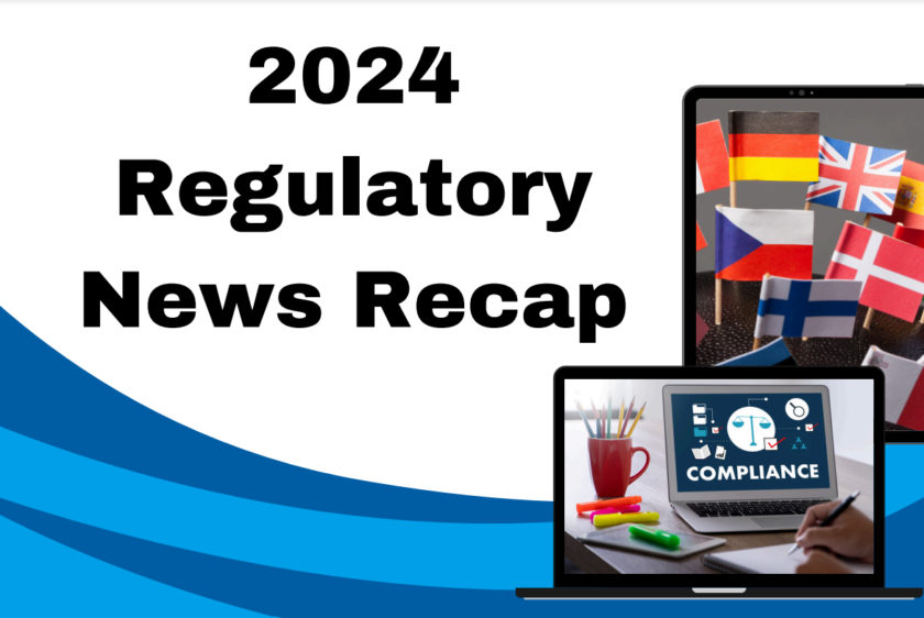 Regulatory Recap